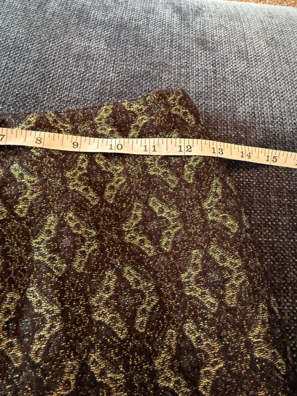 Abercrombie & Fitch Gold  Mini Skirt - Picture 5 of 6